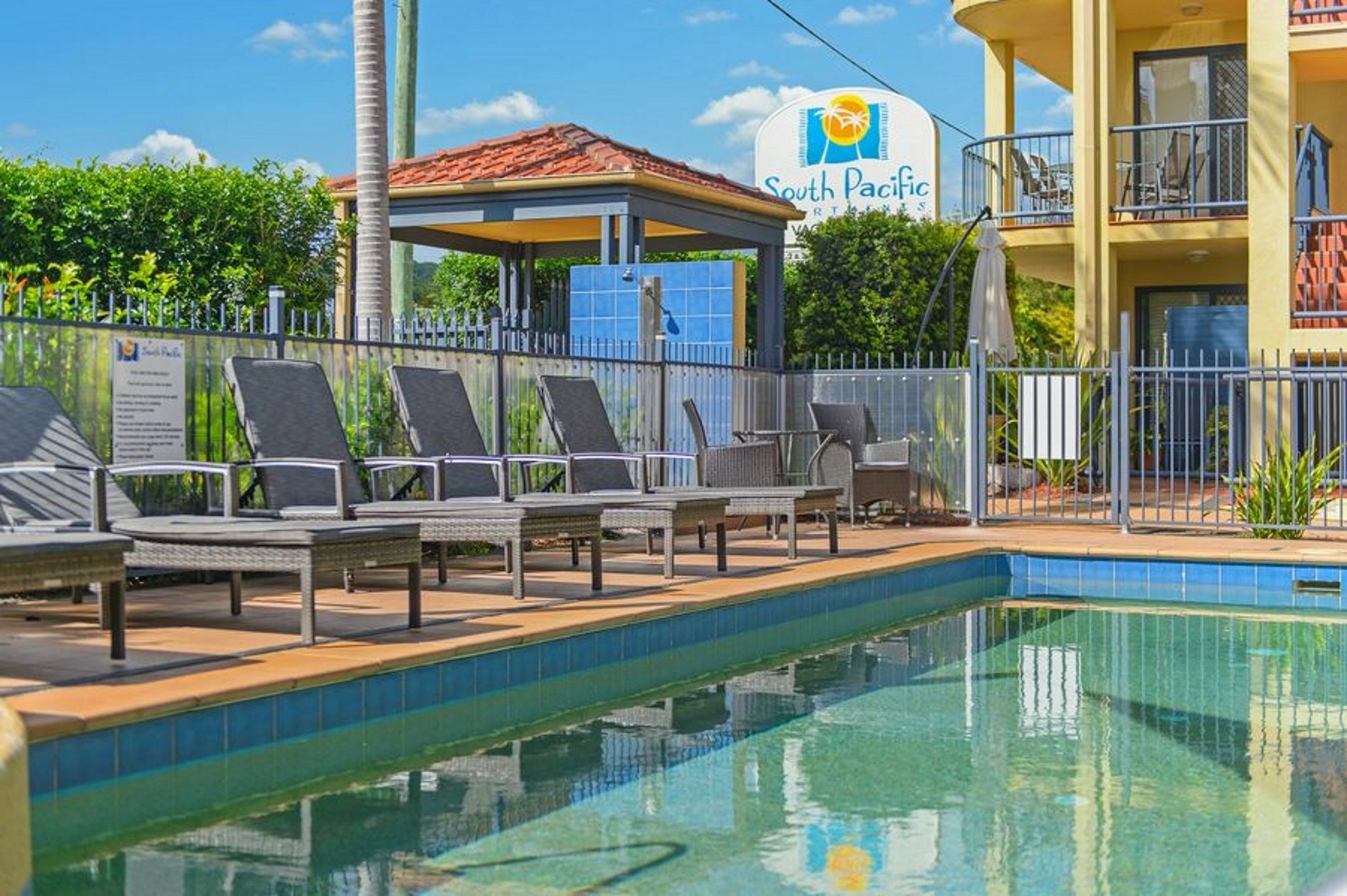 South Pacific Apartments Port Macquarie Exterior foto